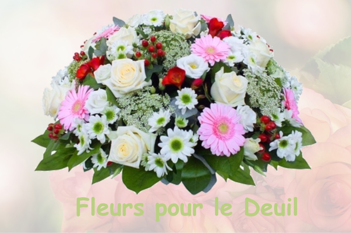 fleurs deuil MARCOLLIN